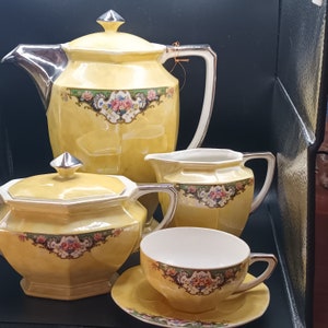 Art Deco coffee service