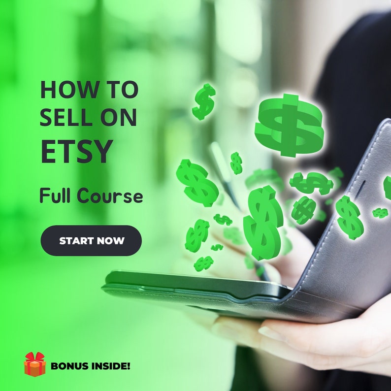 How to Sell on Etsy Updated 2023 Etsy 101 the Beginner's Guide to