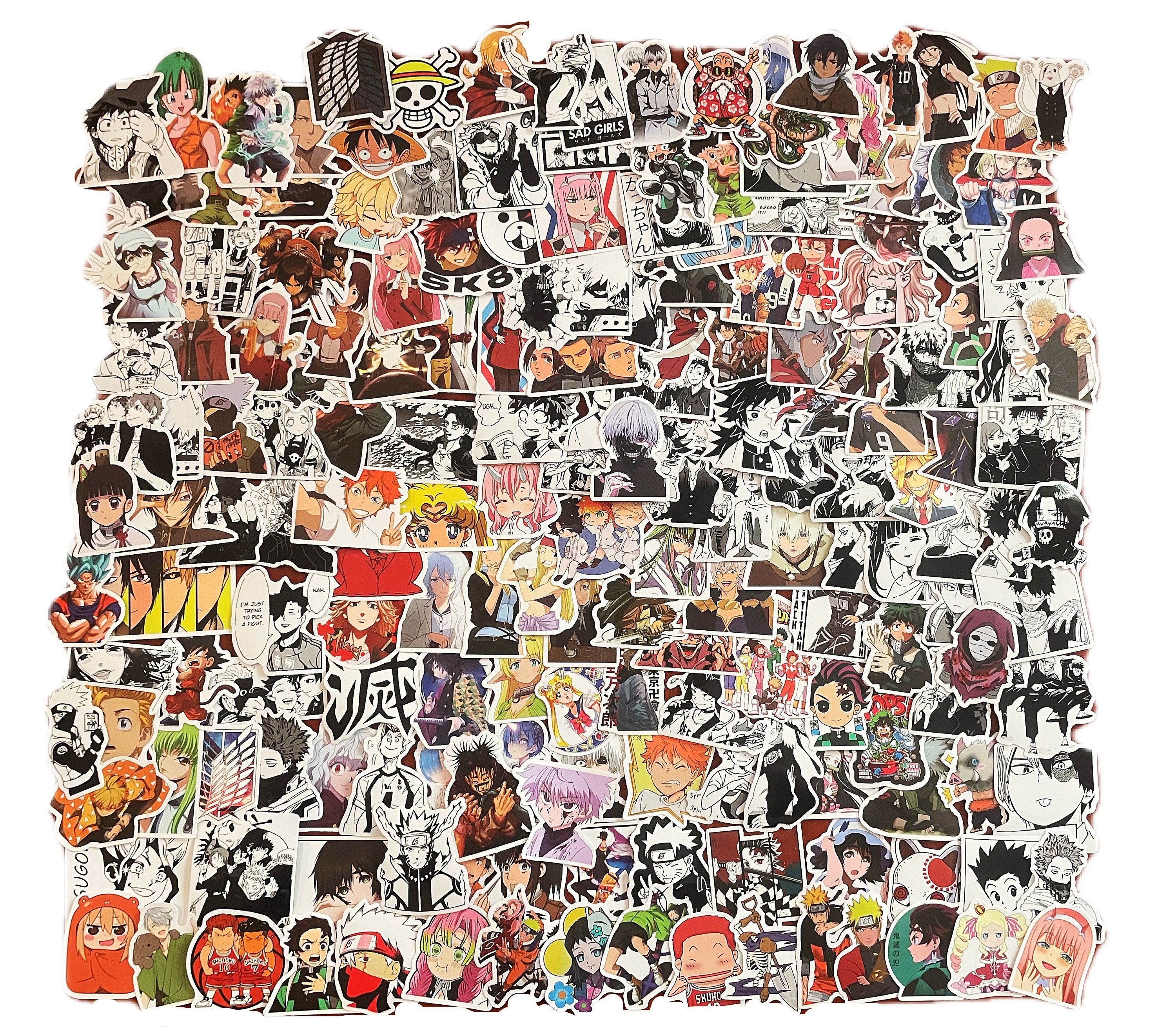 10/30/50PCS Cool Anime BLEACH Graffiti Stickers DIY Waterproof Phone Laptop  Skateboard Luggage Guitar Cartoon Kid Sticker Toy