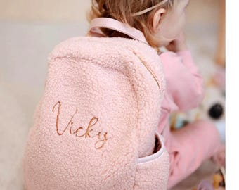 Personalized Backpack for Kids, Kindergarten Rucksack with Name, Toddler School Bag, Gift for Child, Nursery Bag, J'BORN