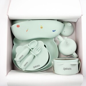 JBØRN Baby Weaning Essentials Gift Box | Personalisable