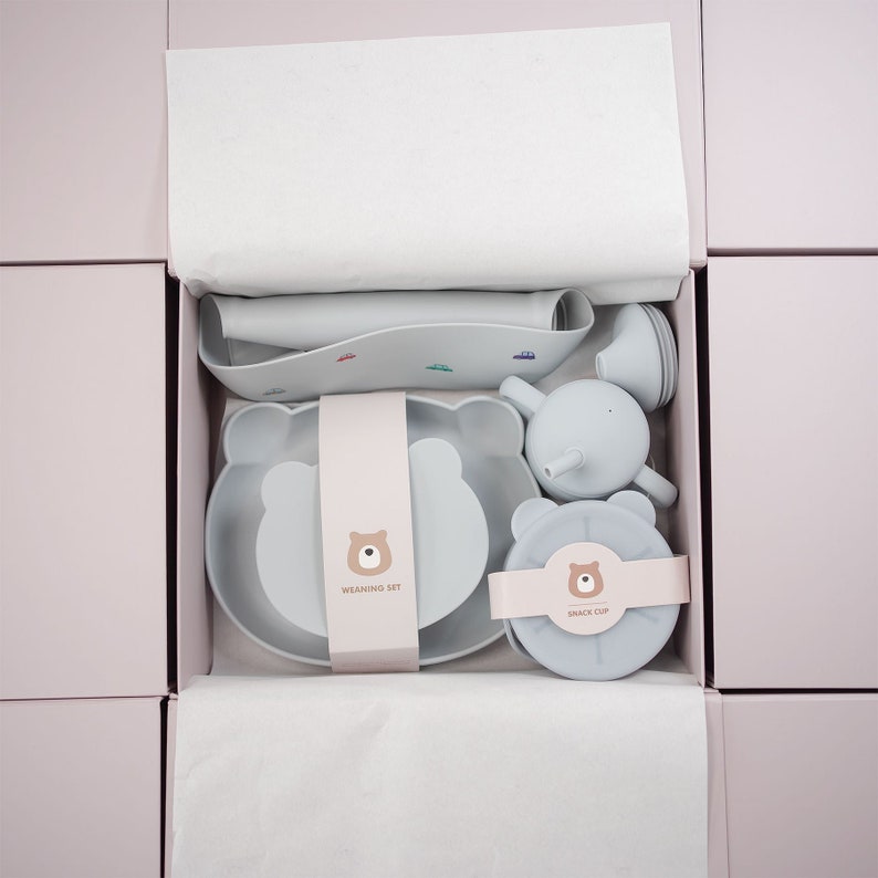 JBØRN Baby Weaning Essentials Gift Box | Personalisable