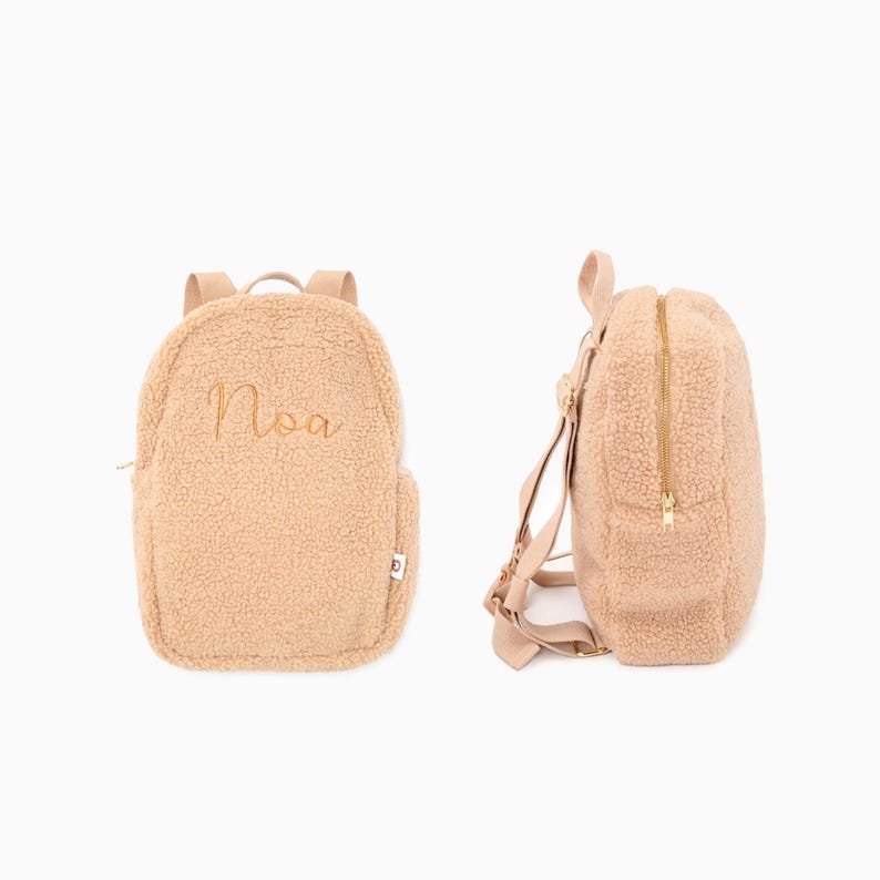 Børn Teddy Rucksack mit abnehmbarem Brustgurt für Kleinkinder, sicher und bequem