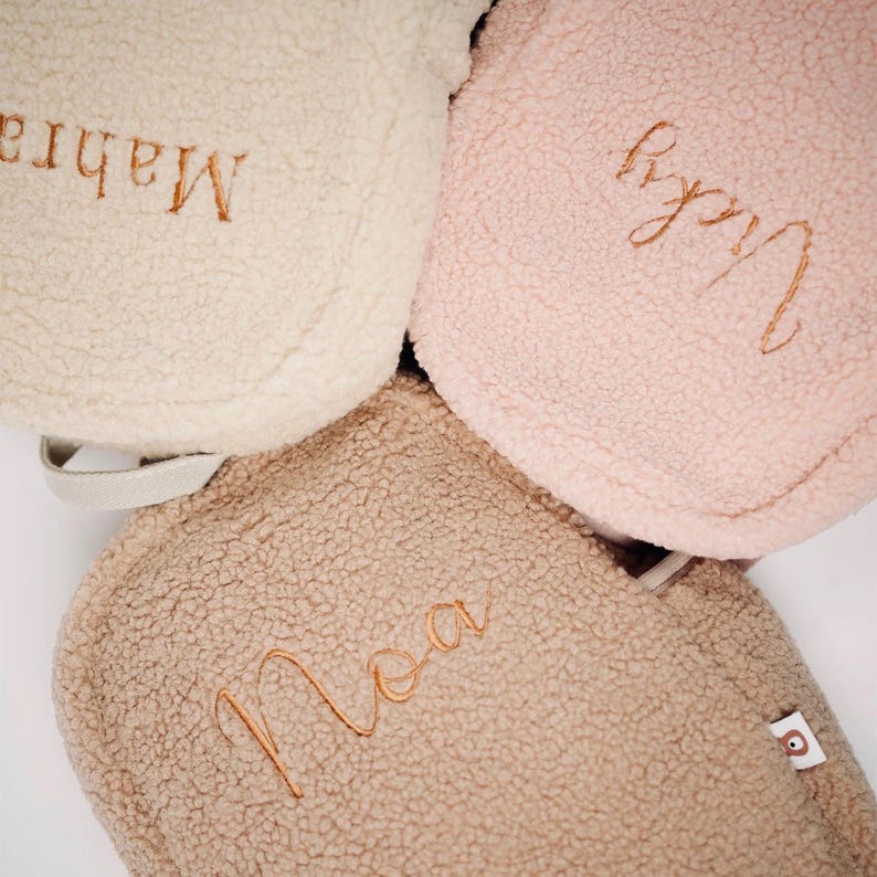 Teddy Rucksack für Kinder mit Personalisierung und Schriftzug, individuell und praktisch