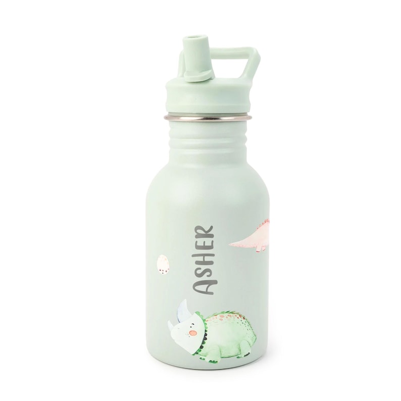 Auslaufsichere Trinkflasche aus Edelstahl für Kinder, leicht und praktisch für unterwegs