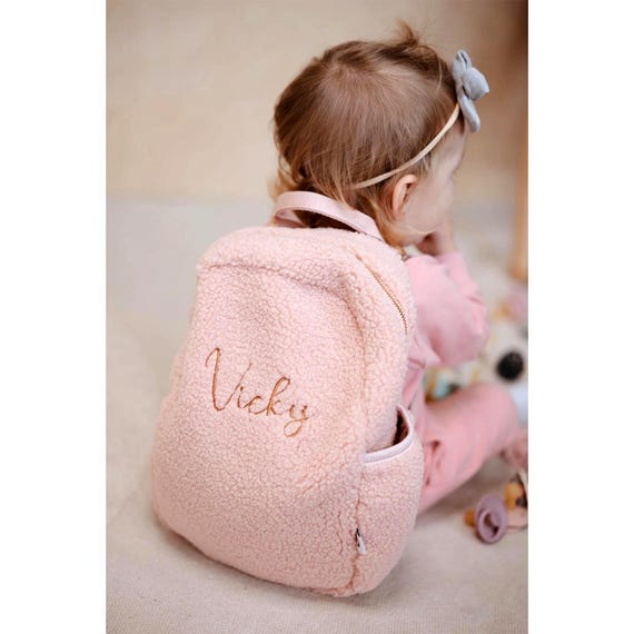 Kindergartenrucksack mit Namen, Rucksack Kind, Kita Tasche personalisiert, Weihnachtsgeschenk Kinder, Mädchen Rucksack, JBORN