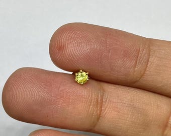 22k Gold Nose Stud, Real Gold Nose Push Back ,Nose Screw, Gold Nose Pin, Tiny Nose Stud, Dainty, Minimalist, Nose Piercing, Gift for Her