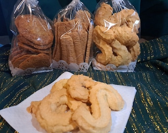 Selbstgemachtes Spritzgebäck Plätzchen Kekse (ab ca. 20 Euro pro Kg)