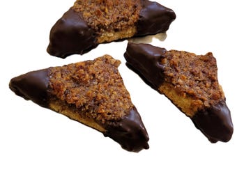 Selbstgemachte Nussecken Schoko Plätzchen / Kekse (ab ca. 22,50 Euro pro Kg)