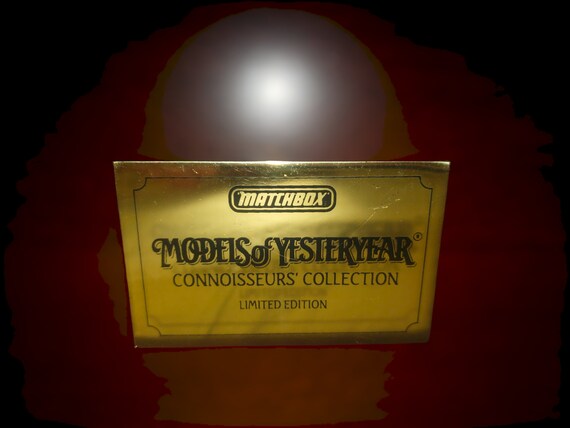 Matchbox models of yesteryear connoisseurs collection limited edition 2025