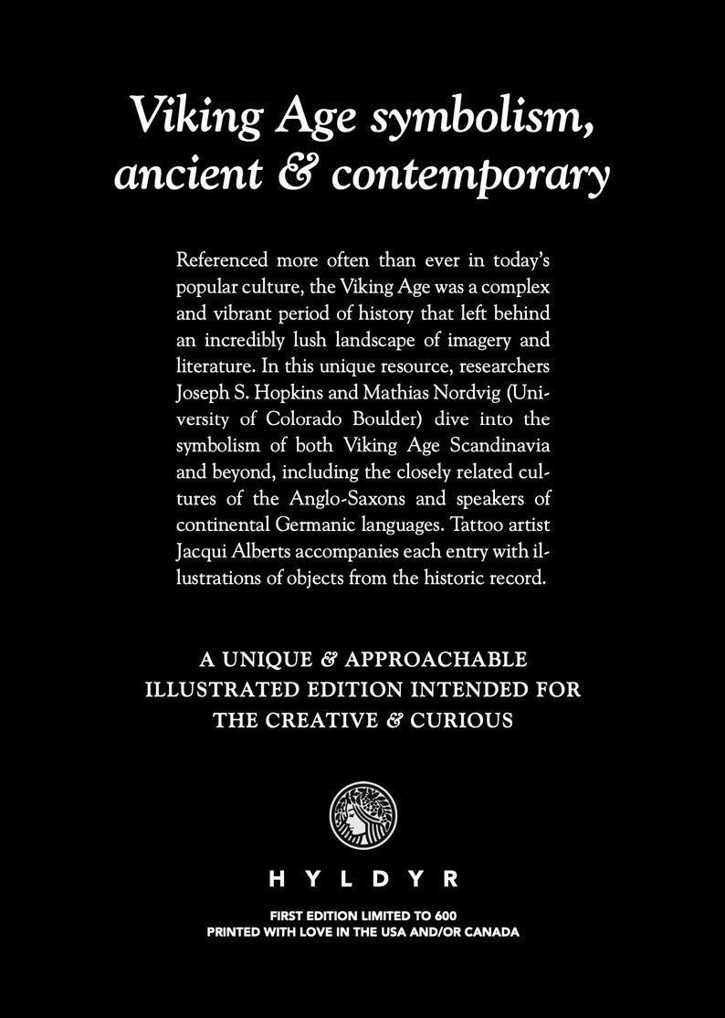 The Little Book of Viking Age Symbols by Jacqui Alberts, J. S. Hopkins, and Mathias Nordvig. Anglo-Saxon, Germanic, pagan, heathen, Norse image 7