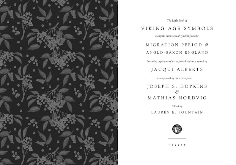 The Little Book of Viking Age Symbols by Jacqui Alberts, J. S. Hopkins, and Mathias Nordvig. Anglo-Saxon, Germanic, pagan, heathen, Norse image 2