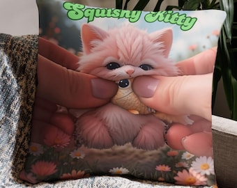 Travesseiro de gatinho macio!!