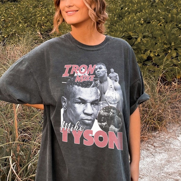 Mike Tyson Vintage 90s T-Shirt, Mike Tyson Shirt, Iron Mike Tyson Retro Shirt, Bootleg Tee, Gift For Men