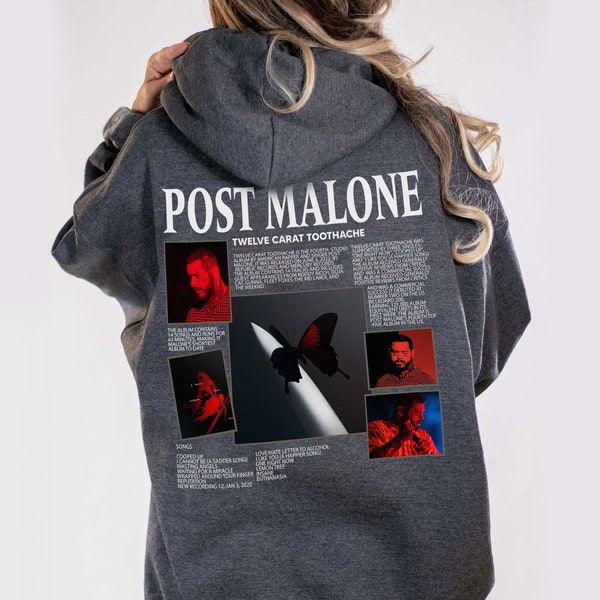 Posty Hoodie, Posty Album Twelve Carat Unisex Shirt, Posty Concert Sweatshirt, Posty T-shirt, Gift For Men