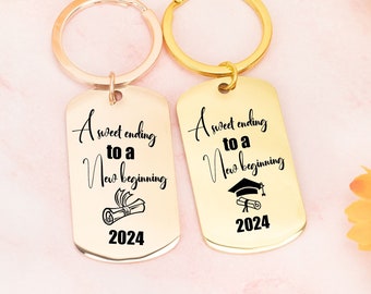 Class of 2024,2024 Graduation Gifts for Him Her,Custom Name Graduation Keychain,College Graduation Gifts,Back to School,Friends Gifts