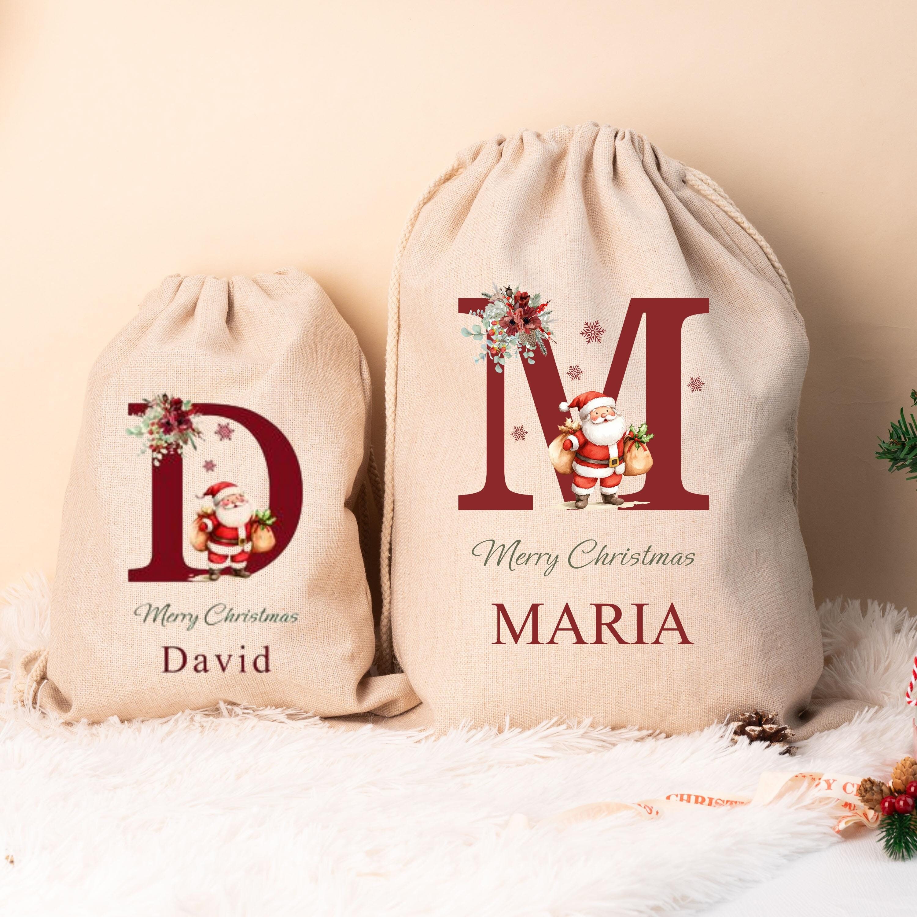 Personalised sack bags hotsell