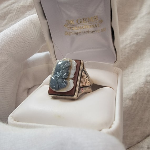 Antique Signet Statement Ring - image 2