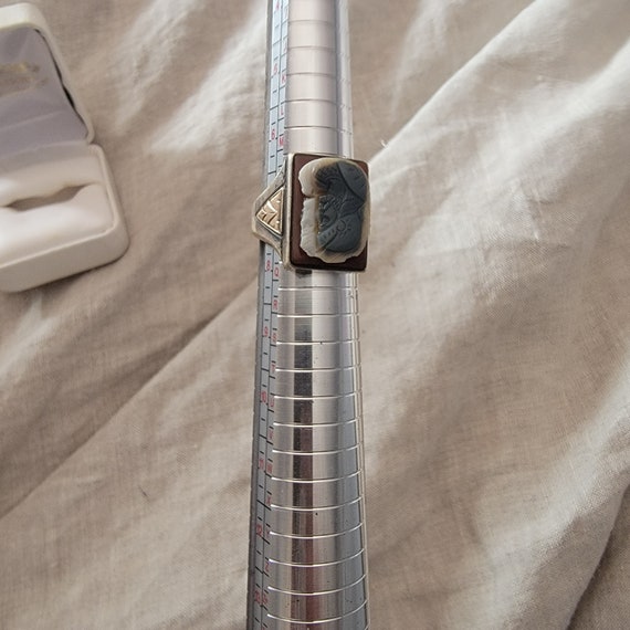 Antique Signet Statement Ring - image 6