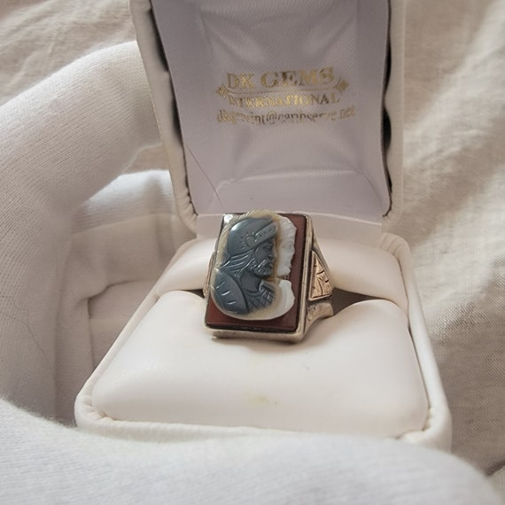 Antique Signet Statement Ring - image 1