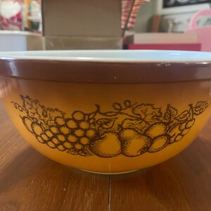 Pyrex Dish Bowl, Orchard Patern image 9