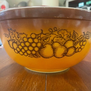 Pyrex Dish Bowl, Orchard Patern image 7