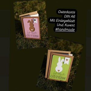 Tarjeta de Pascua diseñada con mucho cariño