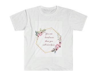 You Are Loved Women's Pink T-Shirt