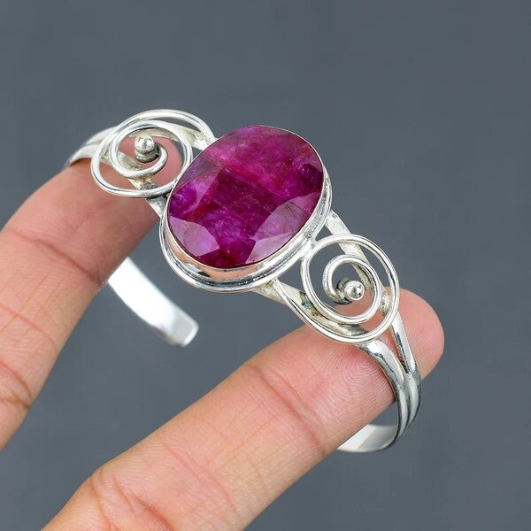 Bold Cuff Ring (925 Silver)