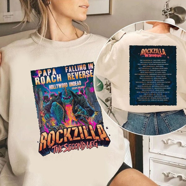 Rockzilla Tshirt Etsy