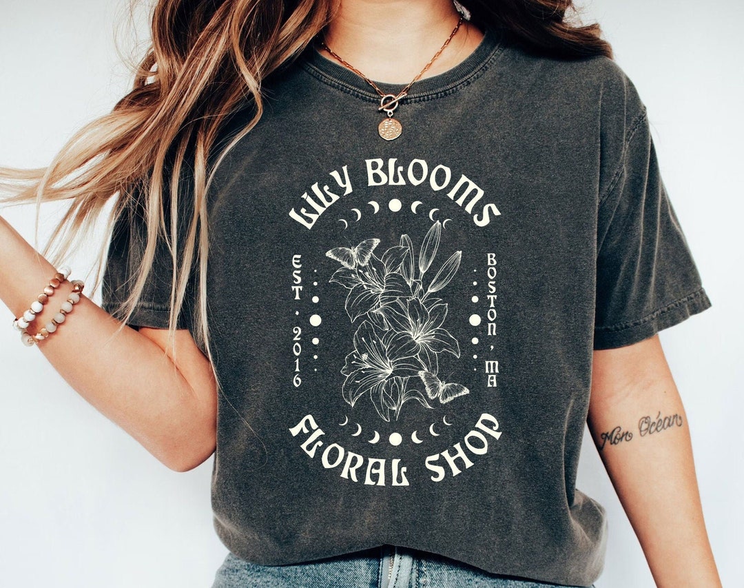 Lily Bloom's Floral Shop Shirt It Ends With Us Shirt Etsy