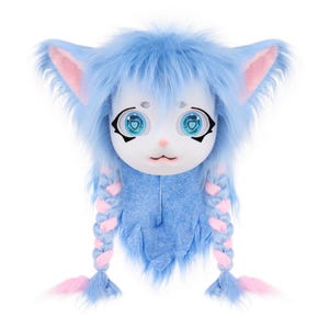 Furry Costume/Cute Furry Mask CAT Dog/Kig Kemono Mask/Furry Fursuit Head/Therian Mask /Fursiut Head/Halloween Gift/Unique Birthday Gift