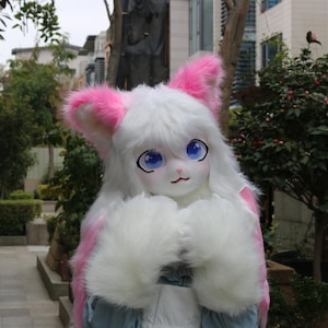 Fursuit Head/Furry Mask/Kigurumi mask/Therian Cat Mask/Fursiut Head/Furry Head/Fursuit Premade/Christmas Gift/Birthday Gift