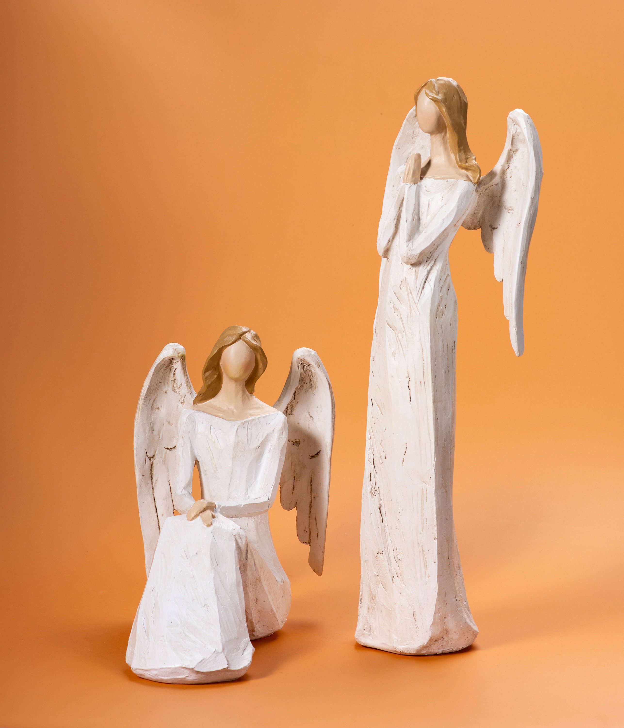 Angel Figurines/angel Statues to Show Love/handmade Resin Angel Figurines/angel Statues to Show Love/handmade Resin