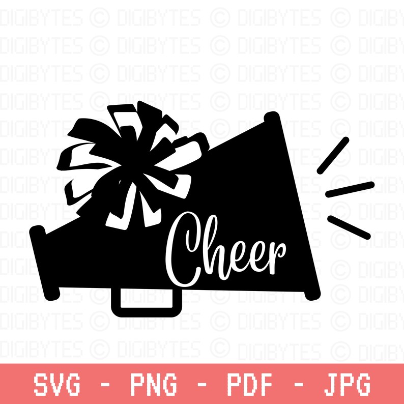 Cheer BIG SVG Cheerleading SVG Cheer Svg Megaphone Svg Etsy New Zealand