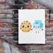 Perfect Match Kawaii Clipart Set Cute Food Clip Art Friendship Best ...