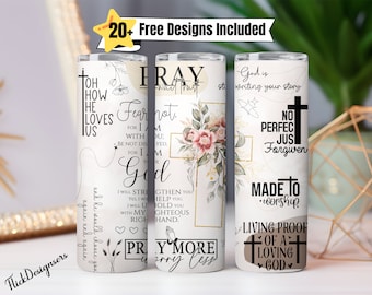 Bible Christian Affirmation Tumbler Png, Boho Aesthetic Affirmation Tumbler png,Religious Butterfly Tumbler wrap,Positive badass affirmation