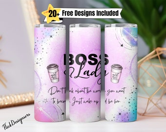 Aesthetic Boss Lady Tumbler Sublimation Design Png, Black Girl Boss Lady Tumbler, Butterfly Tumbler Png, Boss Sublimation Design,Flower Girl