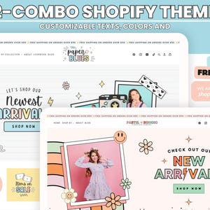 Kombinieren Sie doch Weiß mit Canva Banners, Pink Shopy Boutique Theme, Neutrale Website, Shopgewerbner Banner Template & Planner