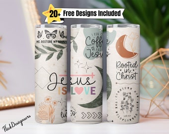 Bible Christian Affirmation Tumbler Png, Boho Aesthetic Affirmation Tumbler png,Religious Butterfly Tumbler wrap,Positive badass affirmation