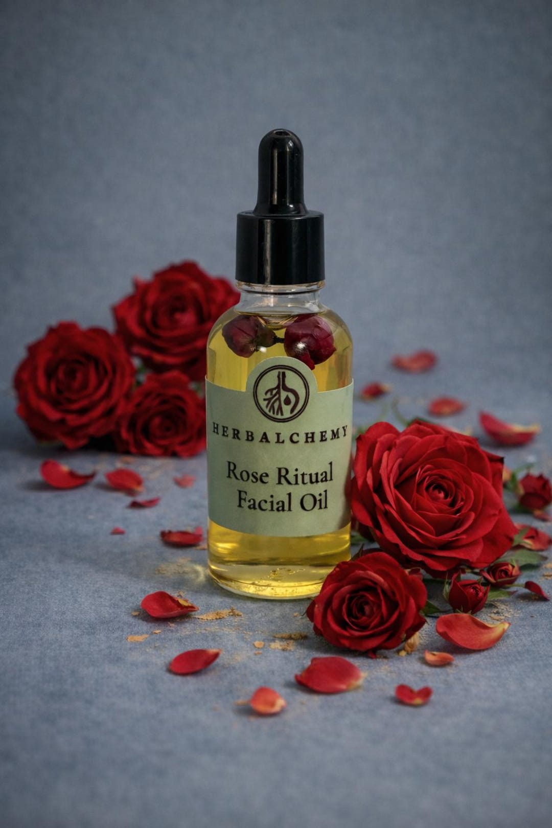Red Rose Ritual Rose Ritual Facial Oil - All Natural Ingredients - Etsy UK