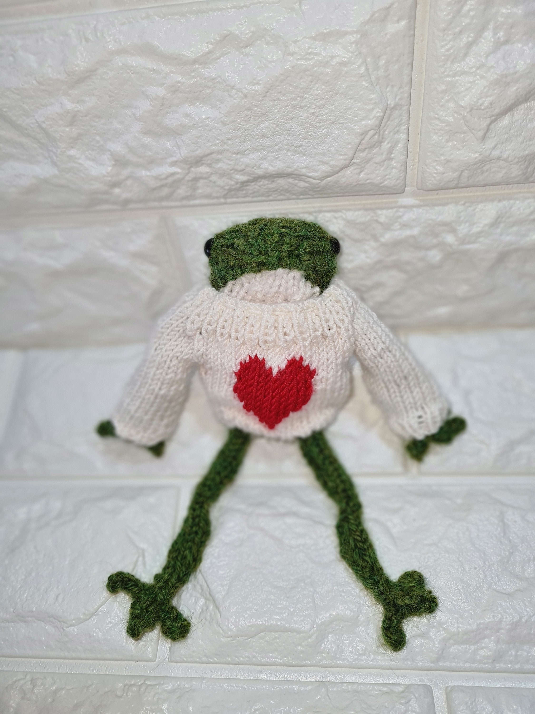 Fantasy Frog Knitting Digital Graphic · Creative Fabrica