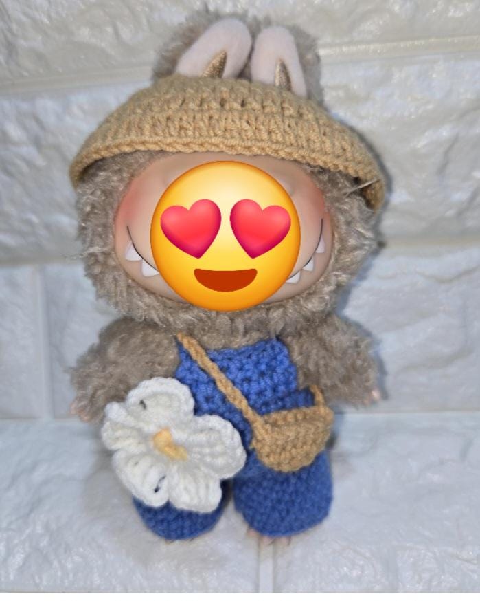 【LABUBU】オーバーオール服【６点セット】 Labubu overalls - Etsy 日本