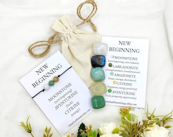 New Beginning Crystals for New Beginning Leaving Gift New Job Gift Crystal Gift Congratulation Gift moving Gift good luck gift farewell gift