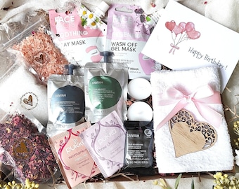 Pamper Hamper Gift Box Birthday Gift Gift for Friend Spa Gift Box Pamper Gift Box Letterbox Gift Spa Gift Set Hug in a box Self Care Box