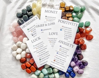 Crystal set natural crystals crystal gift Mix set Gemstone set birthday gift set self care set love crystals crystal Stones crystals for her