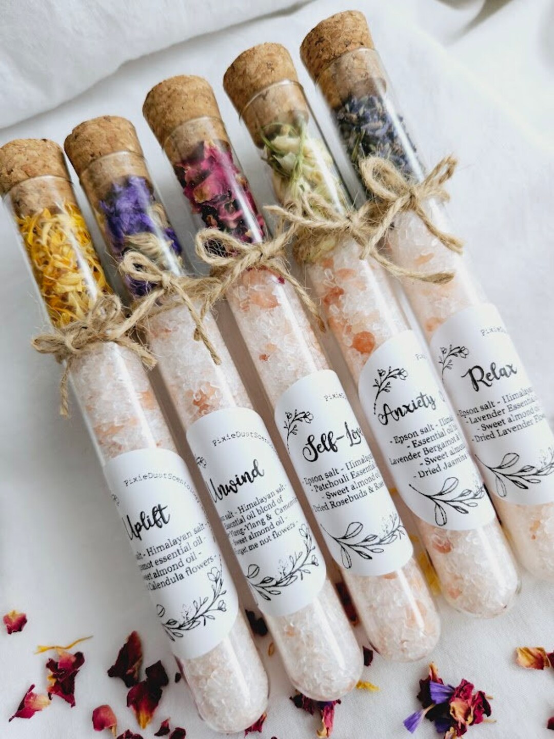 SPA GIFT Bath Salts Tube Bath Salt Bath Salt Bath Salt Favors Spa Gift ...