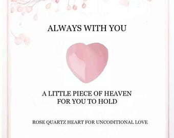 Grief Gift Sympathy Keepsake, Sympathy Heart, Bereavement Gift, Condolences Gift, Thinking of you, Memorial Gift