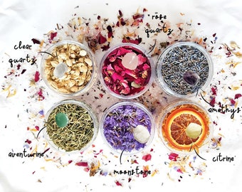 Bath salt with Natural crystal Bath Salt Bath Salt Favours Spa Gift Natural Soak Salt Tube Favours Bath Salt Gift Set Spa Gift Set