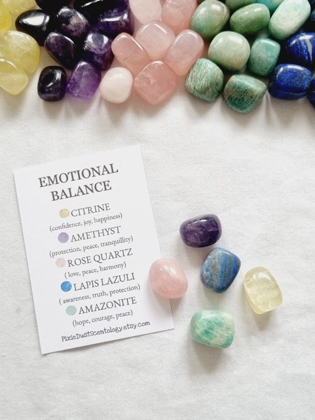 Crystals for Emotional Support Crystals for Energy Crystals Grief Gift